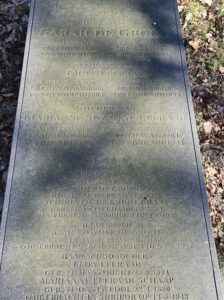 Grafsteen Sarah de Groot